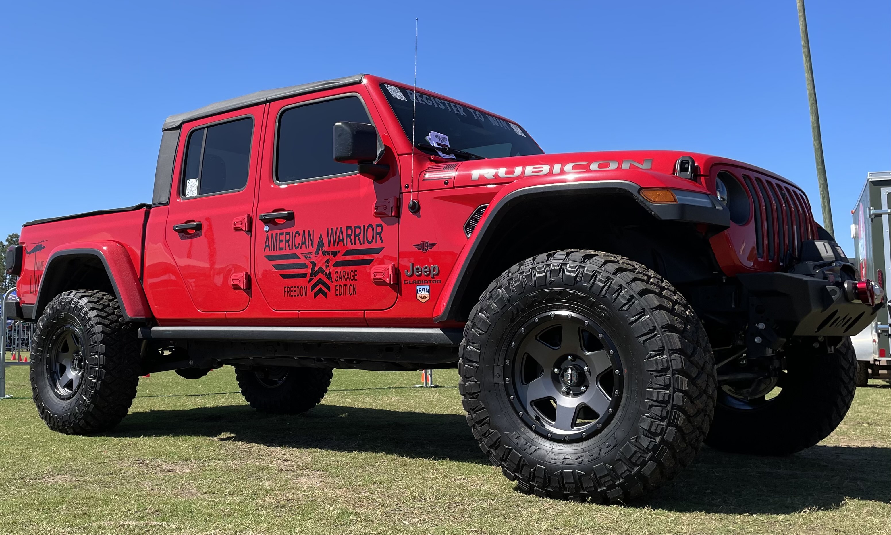 Red Jeep